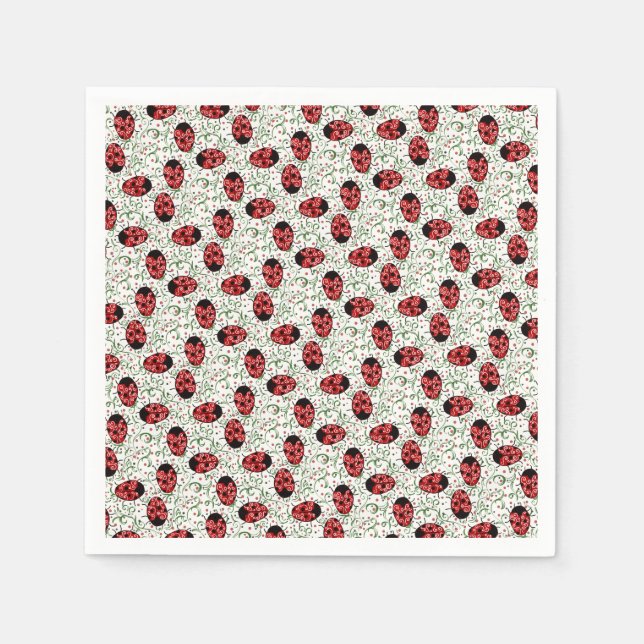 Ladybug Napkins (Front)