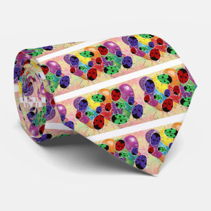 Ladybug Neck Tie
