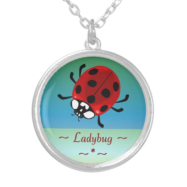 Ladybug Necklace (Front)