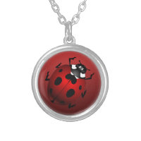 Ladybug Necklace Ladybug Art Jewelry Ladybird Gift