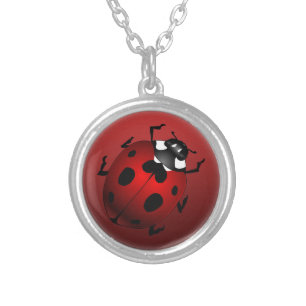Ladybug Necklace Ladybug Art Jewelry Ladybird Gift