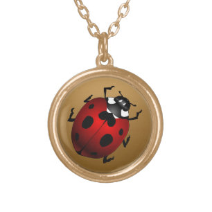 Ladybug Necklace Ladybug Art Jewelry Ladybird Gift