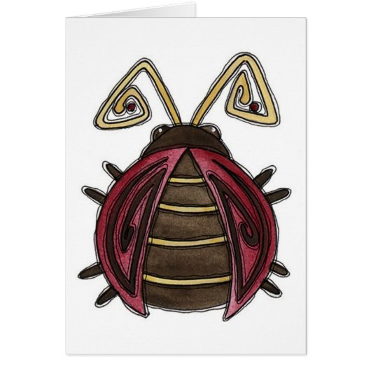 Ladybug - Note Card (Front)