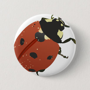 LadyBug Office Home Personalize Destiny Destiny'S Pinback Button