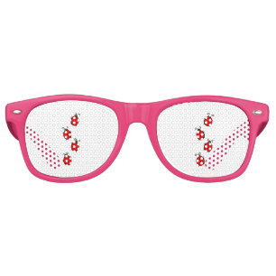 LadyBug Office Home Personalize Destiny Destiny'S Retro Sunglasses