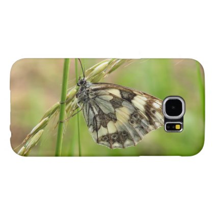 Ladybug on a blade of grass samsung galaxy s6 case