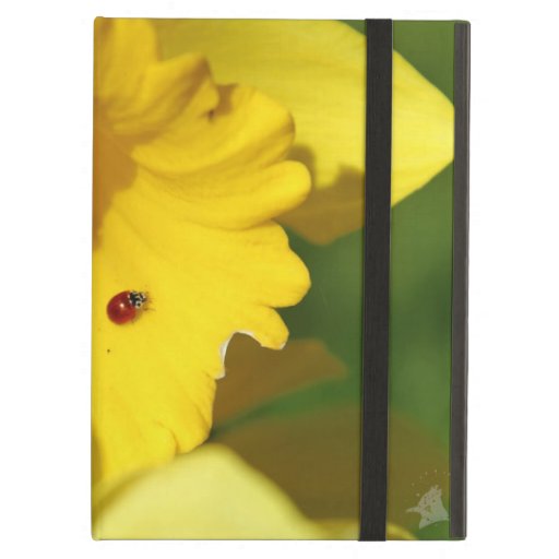 Ladybug on a Daffodil Case For iPad Air