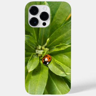 Ladybug on Flowers Case-Mate iPhone 14 Pro Max Case