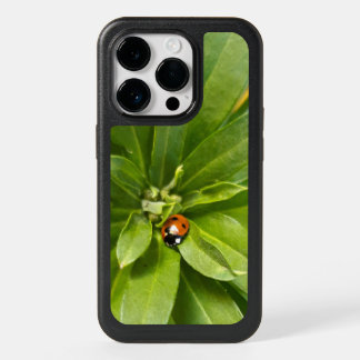 Ladybug on Flowers OtterBox iPhone 14 Pro Case