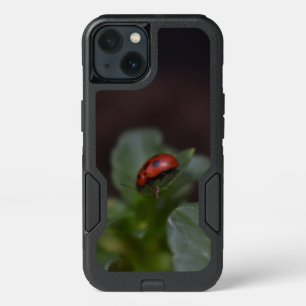 Ladybug on Flowers iPhone 13 Case