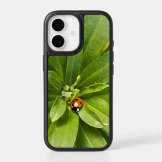 Ladybug on Flowers iPhone 17 Case