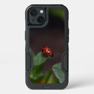 Ladybug on Flowers iPhone 13 Case