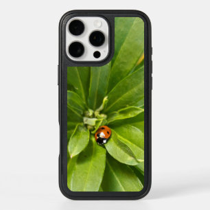 Ladybug on Flowers iPhone 16 Pro Max Case