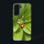 Ladybug on Flowers Samsung Galaxy S21 Case<br><div class="desc">Ladybug on Flowers,  I photographed it in my garden.
Photo by Krisi ArtKSZP ,  More Photo Art Phone Case in Store Category >>> Nature photography >>> Insects >>> Phone Case</div>