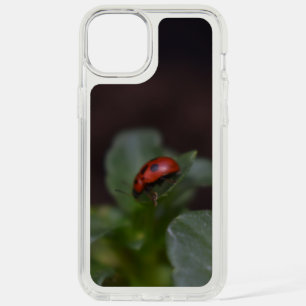 Ladybug on Flowers iPhone 15 Plus Case