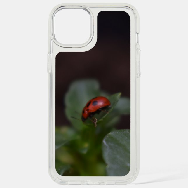 Ladybug on Flowers Speck iPhone Case (Front)
