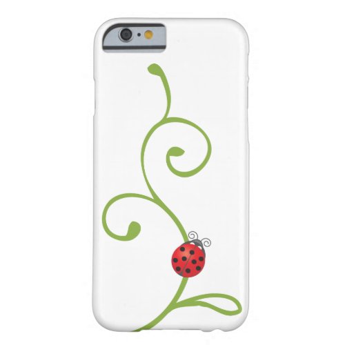 Ladybug on Vine Barely There iPhone 6 Case