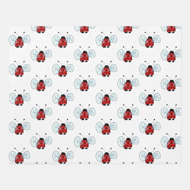 Ladybug  outdoor rug (Front)