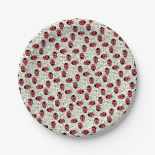 Ladybug Paper Plates