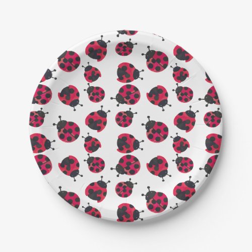 Ladybug Paper Plates