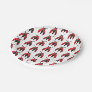 Ladybug Paper Plates