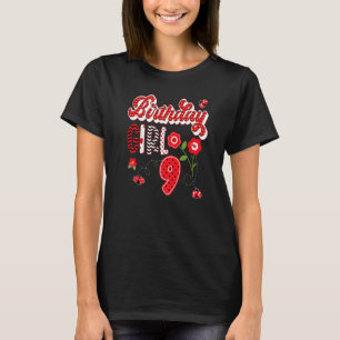 Ladybug Party Birthday Family Matching 8 T-Shirt