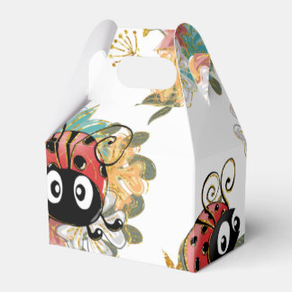 Ladybug Party Favor Treat Box