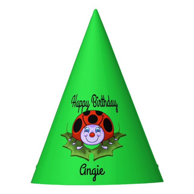 Ladybug Party Hat (Front)