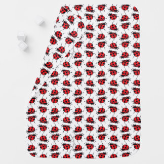 Ladybug Pattern Baby Blanket