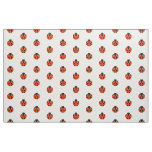 ladybug pattern fabric