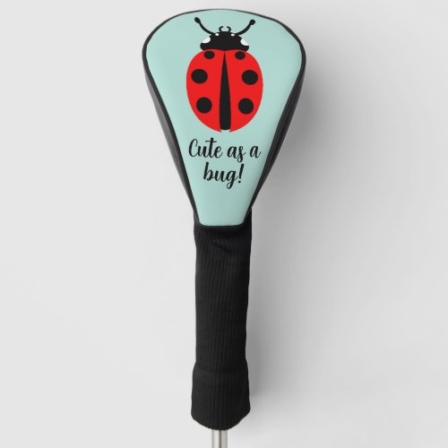 Ladybug Pattern   Golf Head Cover