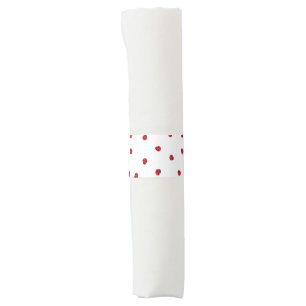 Ladybug Pattern Napkin Band