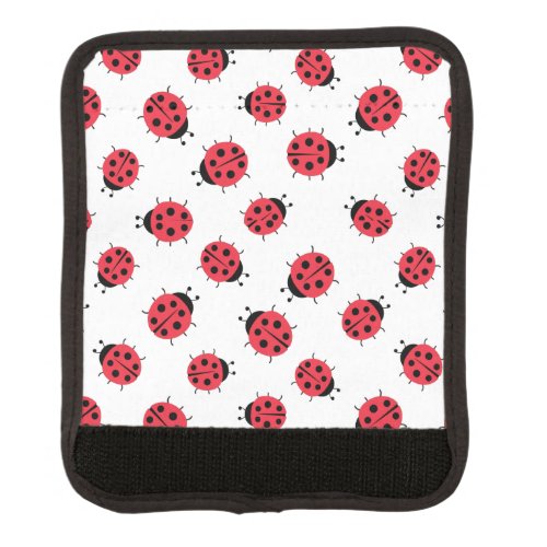 Ladybug Pattern Print  Luggage Handle Wrap