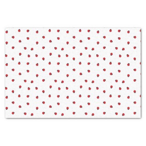 Ladybug Pattern Tissue Paper