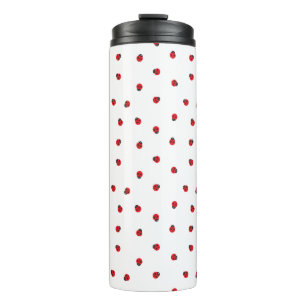 Ladybug Pattern Tumbler
