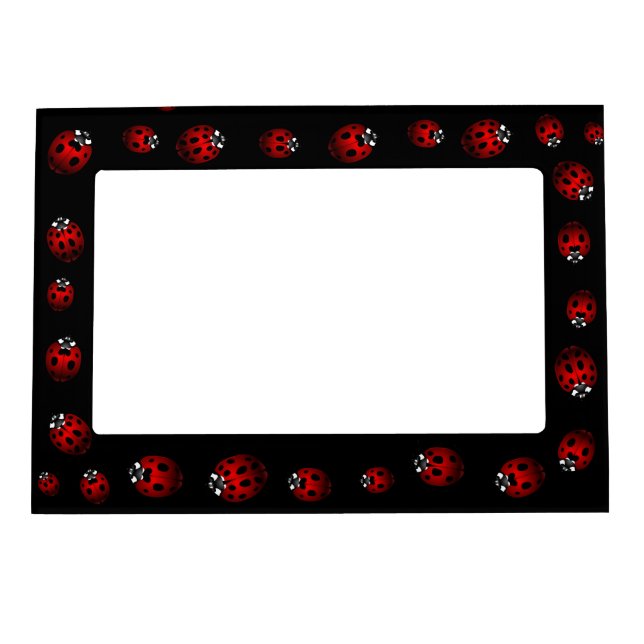 Ladybug Picture Frame Ladybird Art Frame (Front)
