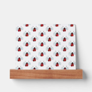 Ladybug picture ledge