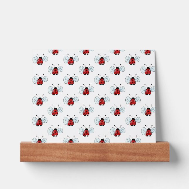 Ladybug  picture ledge (Front)