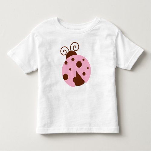 Ladybug Pink Ladybug Cute Ladybug Ladybird Toddler T_shirt