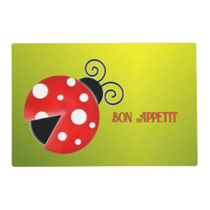 ladybug placemat