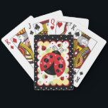 Ladybug Playing Cards<br><div class="desc">Cute ladybugs and dots.</div>
