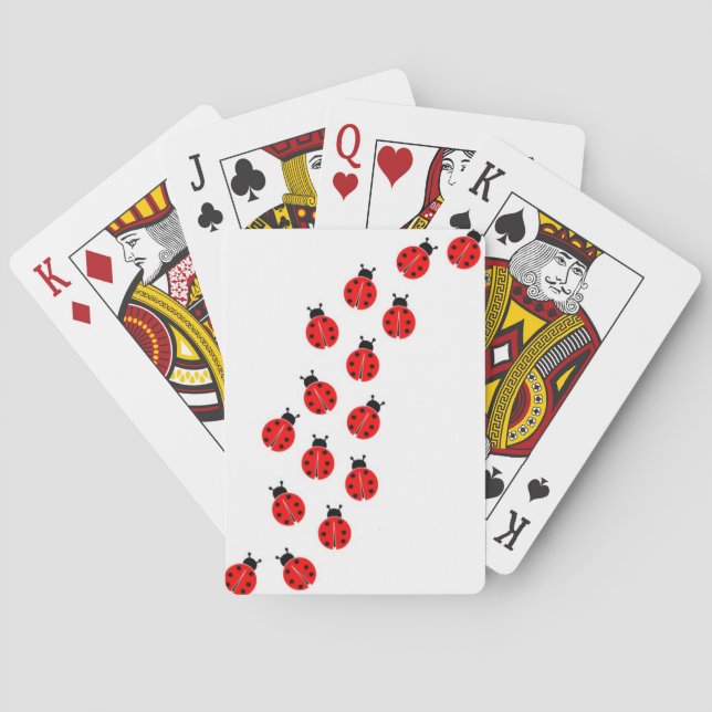 ladybug playing cards (Back)
