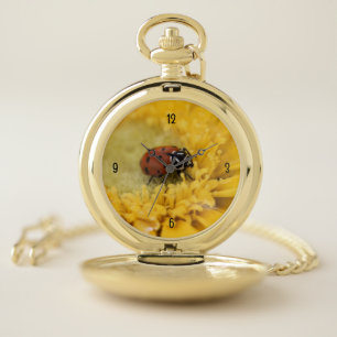 Ladybug Pocket Watch