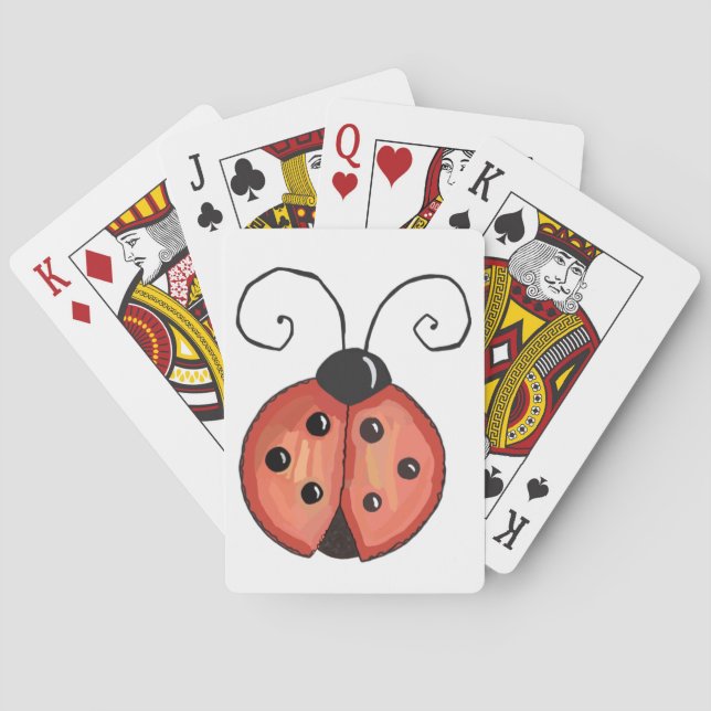 Ladybug Poker Cards (Back)