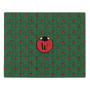 Ladybug Polka Dots Acrylic Puzzle