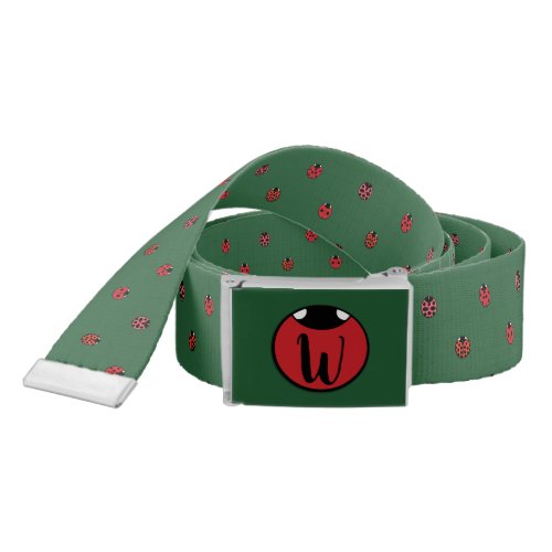 Ladybug Polka Dots Casual Belt