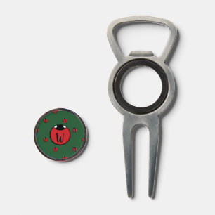 Ladybug Polka Dots Divot Tool