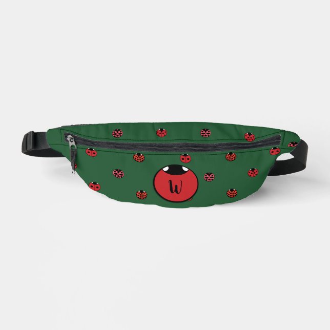 Ladybug Polka Dots Fanny Pack (Front)