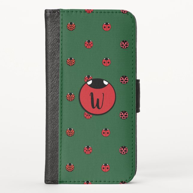 Ladybug Polka Dots Smartphone Case (Front)