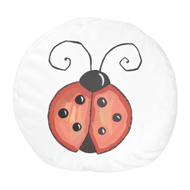 Ladybug Pouf (Bottom)